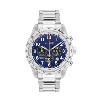 Mens bracelet stainless steel chronograph watch an8160-52l